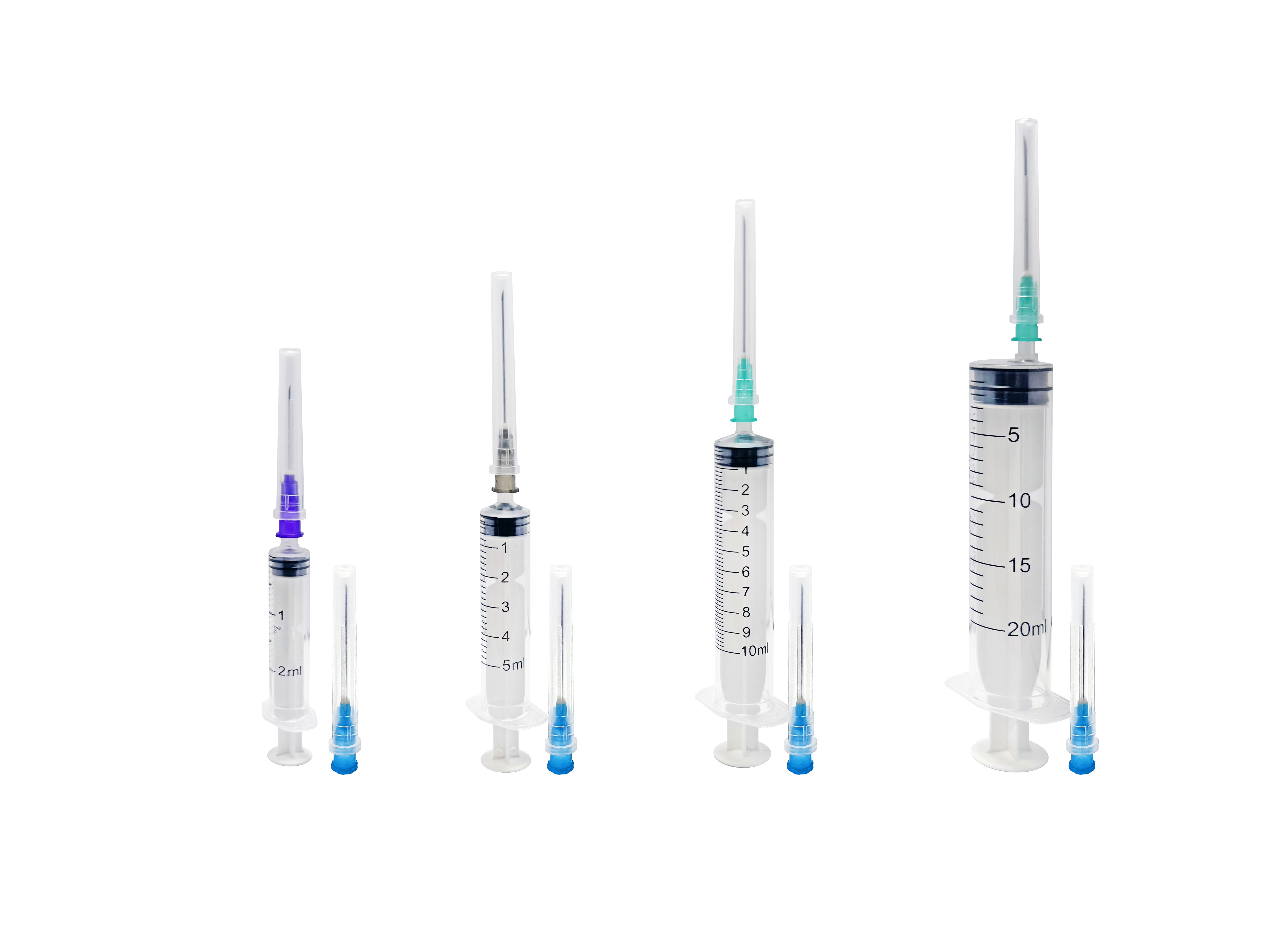 Шприц ін’єкційний трикомпонентний, одноразовий, стерильний з дома голками mediOk® Luer Slip, 10 мл (ml) з двома голками 23G 0.6x30 мм (mm) та 21G 0.8x40 мм (mm)